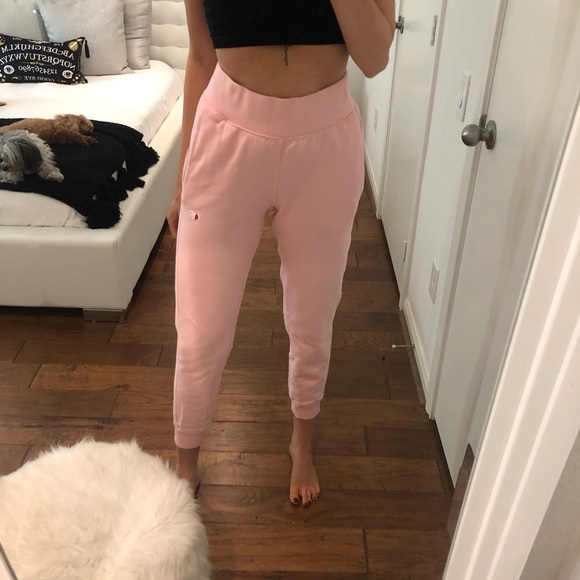 Champion Pants - Pink champion joggers